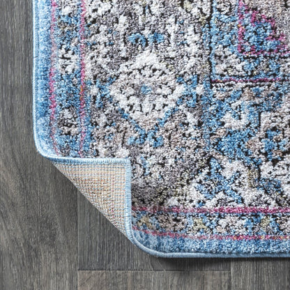 Kesan Vintage Medallion Area Rug