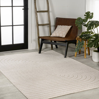 Odense Minimalist Angle Geometric Area Rug