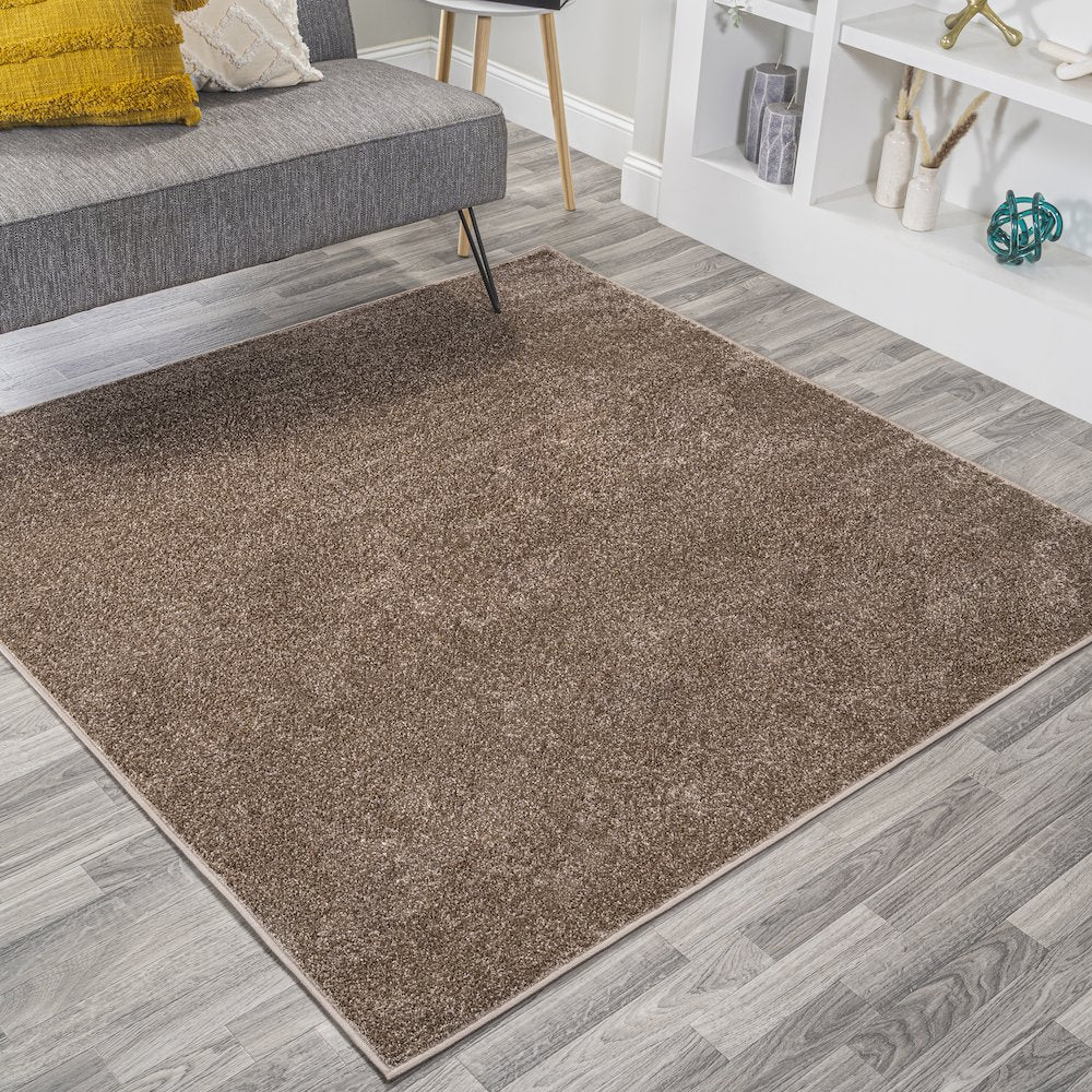 Haze Solid Low-Pile Area Rug