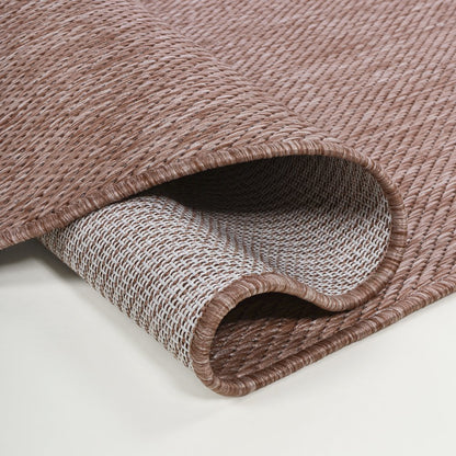 Evan Modern Rustic Organic CurveIndoor/Outdoor Shaped  Rug