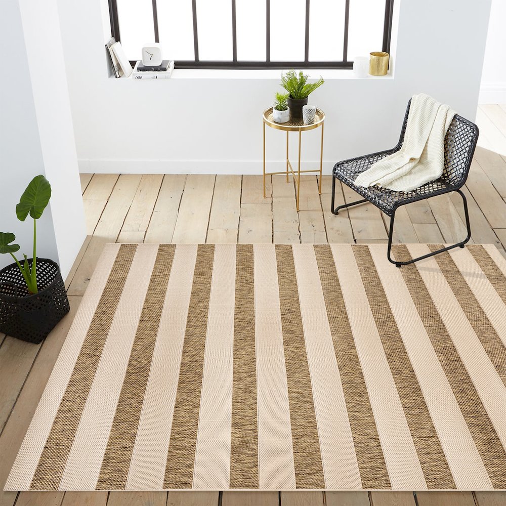 Aveiro Wide Stripe Indoor/Outdoor Area Rug