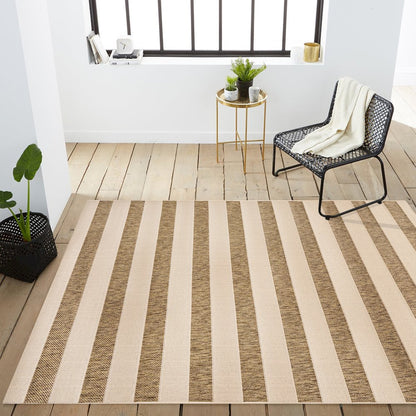 Aveiro Wide Stripe Indoor/Outdoor Area Rug