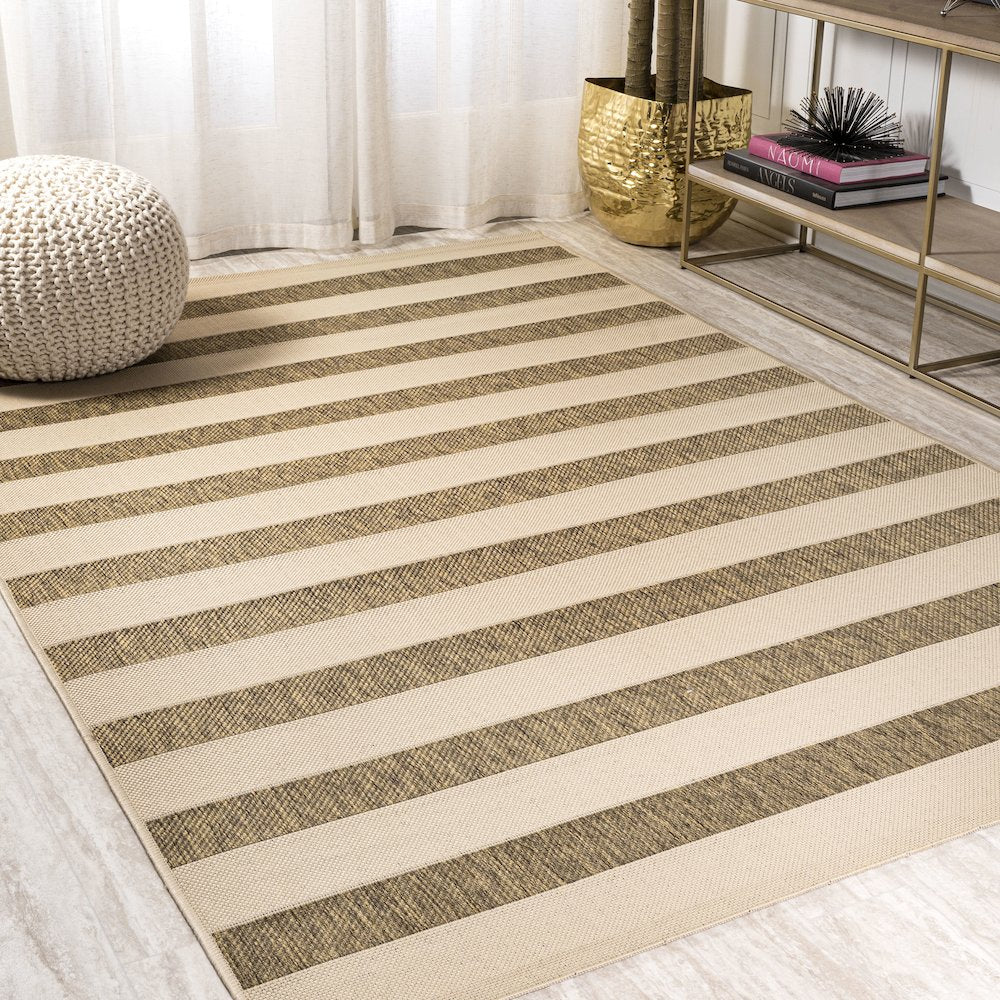 Aveiro Wide Stripe Indoor/Outdoor Area Rug