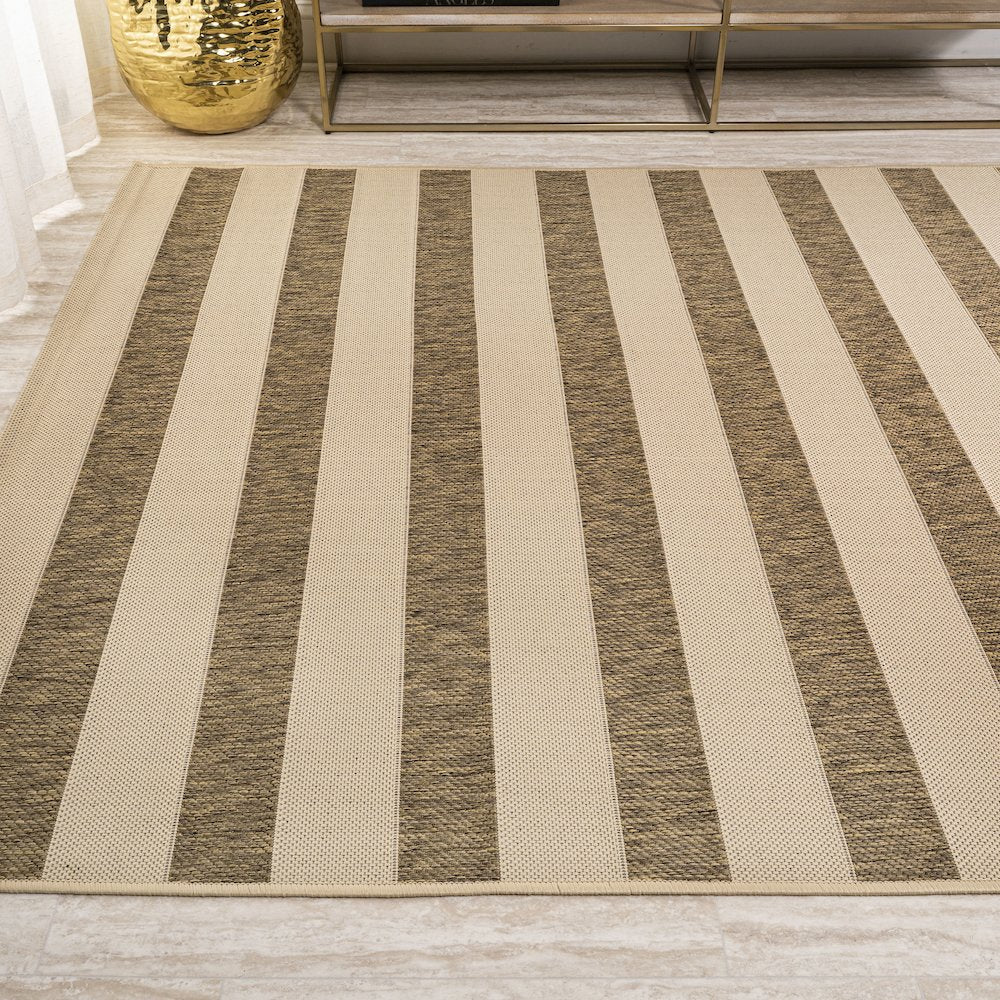 Aveiro Wide Stripe Indoor/Outdoor Area Rug