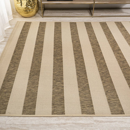 Aveiro Wide Stripe Indoor/Outdoor Area Rug