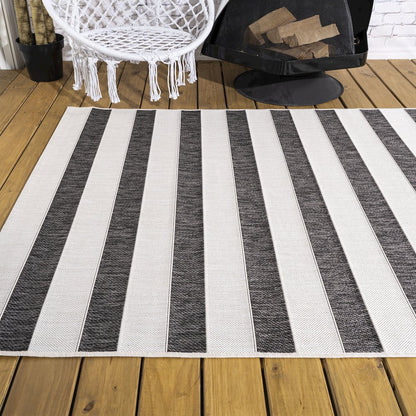 Aveiro Wide Stripe Indoor/Outdoor Area Rug