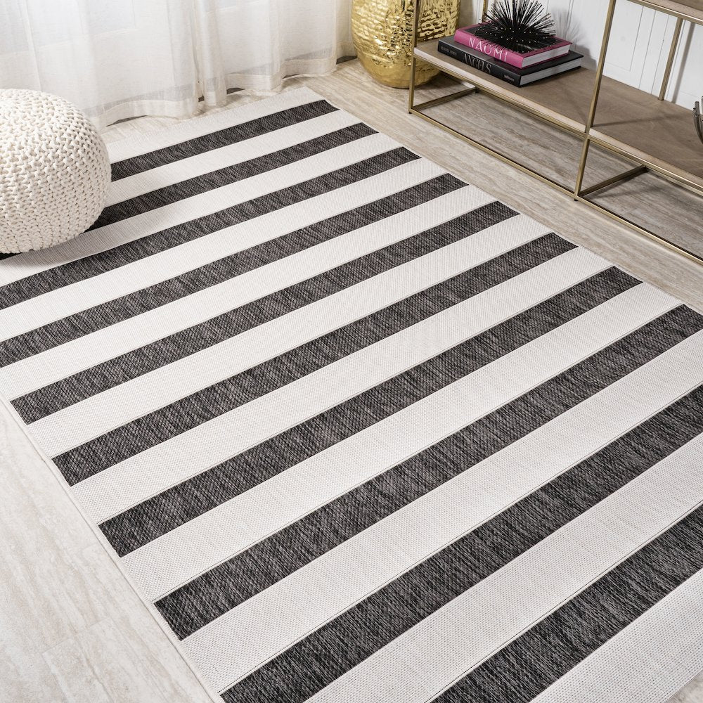 Aveiro Wide Stripe Indoor/Outdoor Area Rug