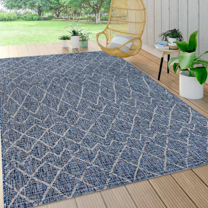 Madaba Moroccan Trellis Indoor/Outdoor Area Rug