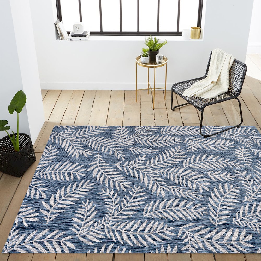 Nevis Palm Frond Indoor/Outdoor Area Rug