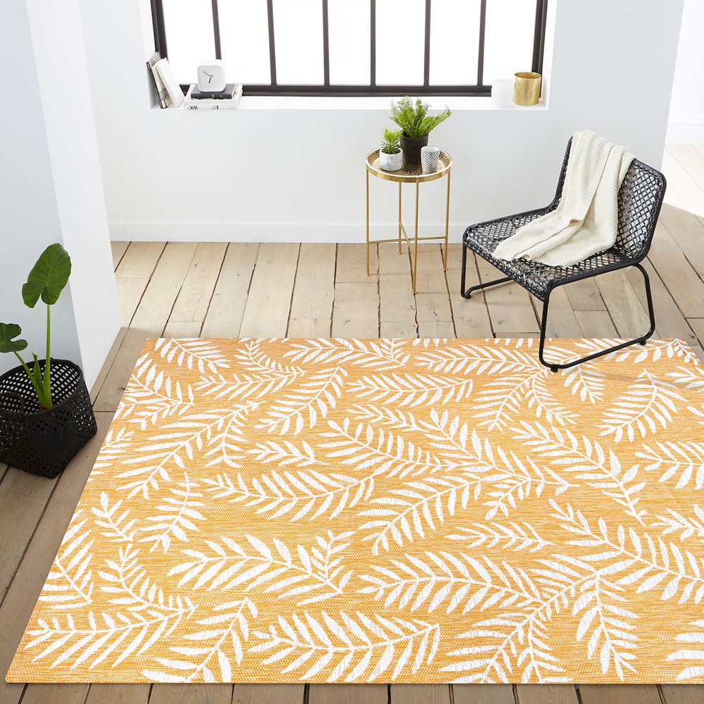 Nevis Palm Frond Indoor/Outdoor Area Rug