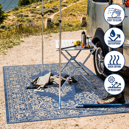 Galon Filigree Indoor/Outdoor Area Rug