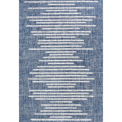 Zolak Berber Stripe Geometric Indoor/Outdoor Area Rug