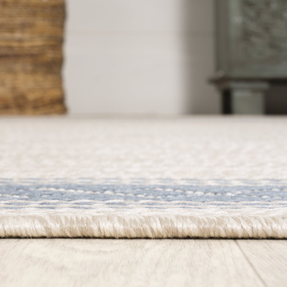 Lucia Classic Diamond Border Indoor/Outdoor Area Rug