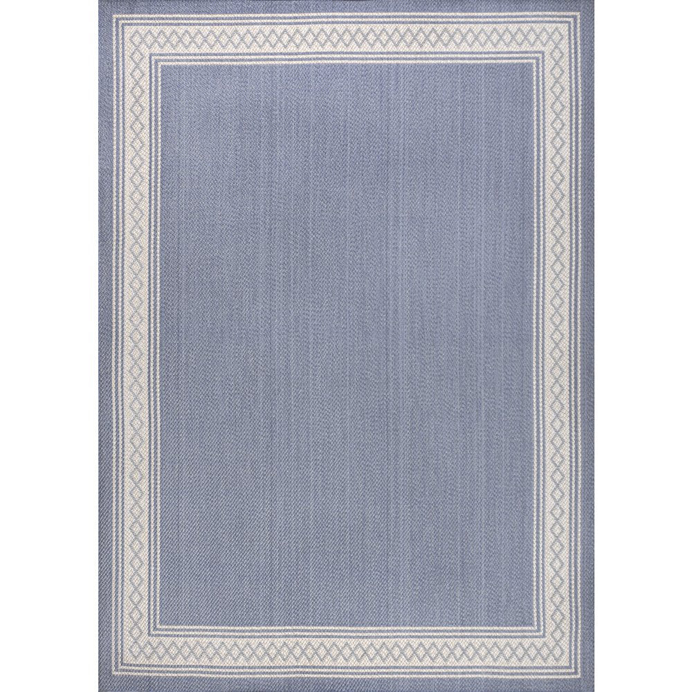 Lucia Classic Diamond Border Indoor/Outdoor Area Rug