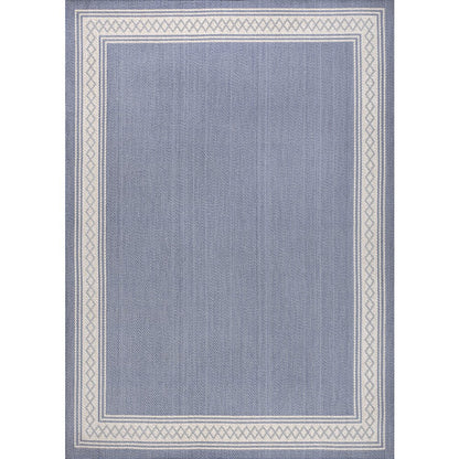 Lucia Classic Diamond Border Indoor/Outdoor Area Rug