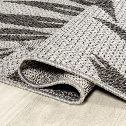 Havana Tropical Palm Leaf Indoor/Outdoor Area Rug