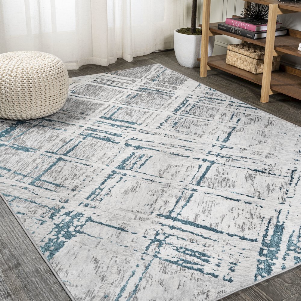 Slant Modern Abstract Area Rug