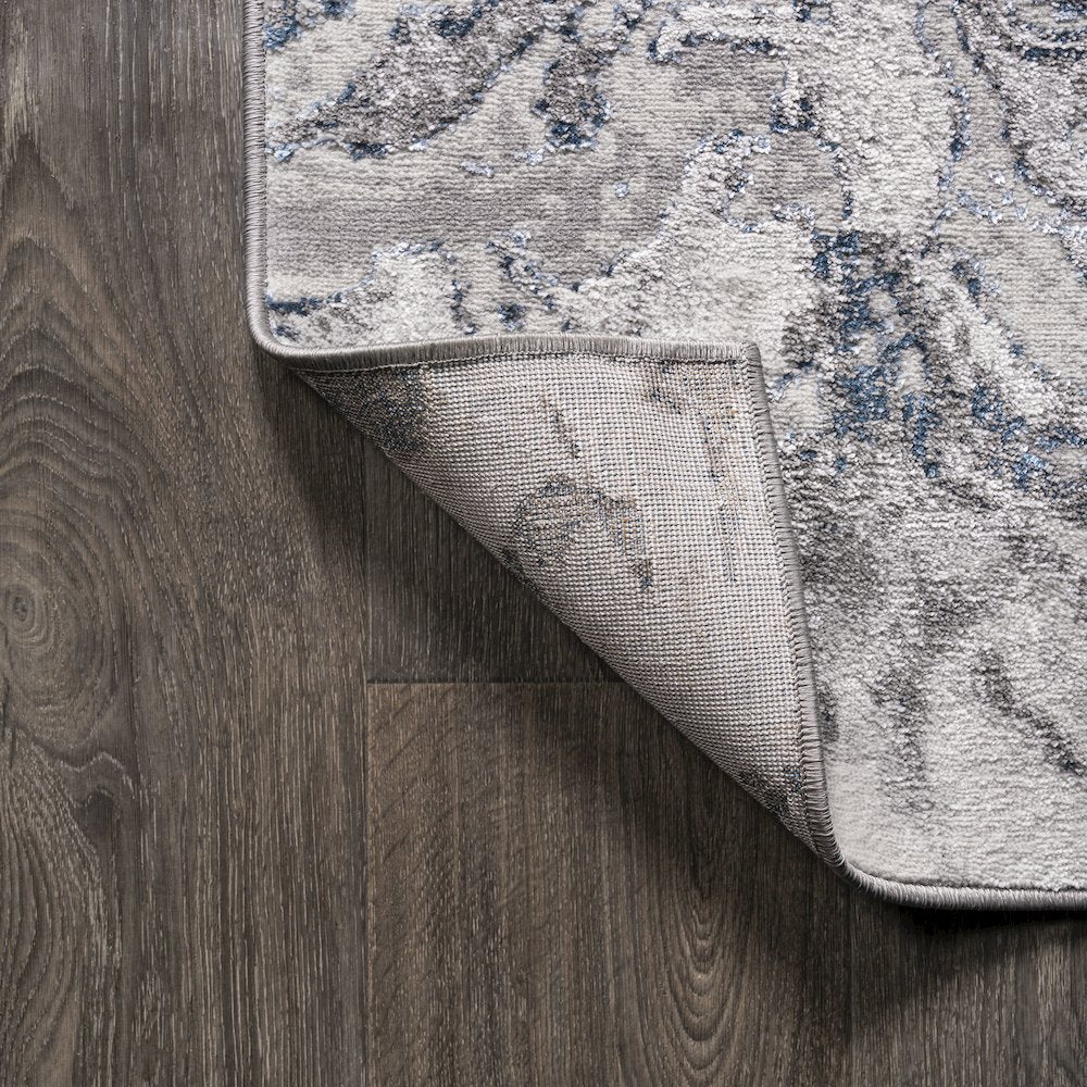 Swirl Marbled Abstract Area Rug