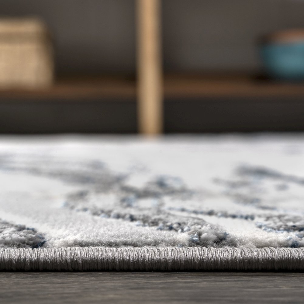 Swirl Marbled Abstract Area Rug