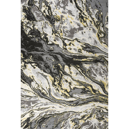 Swirl Marbled Abstract Area Rug