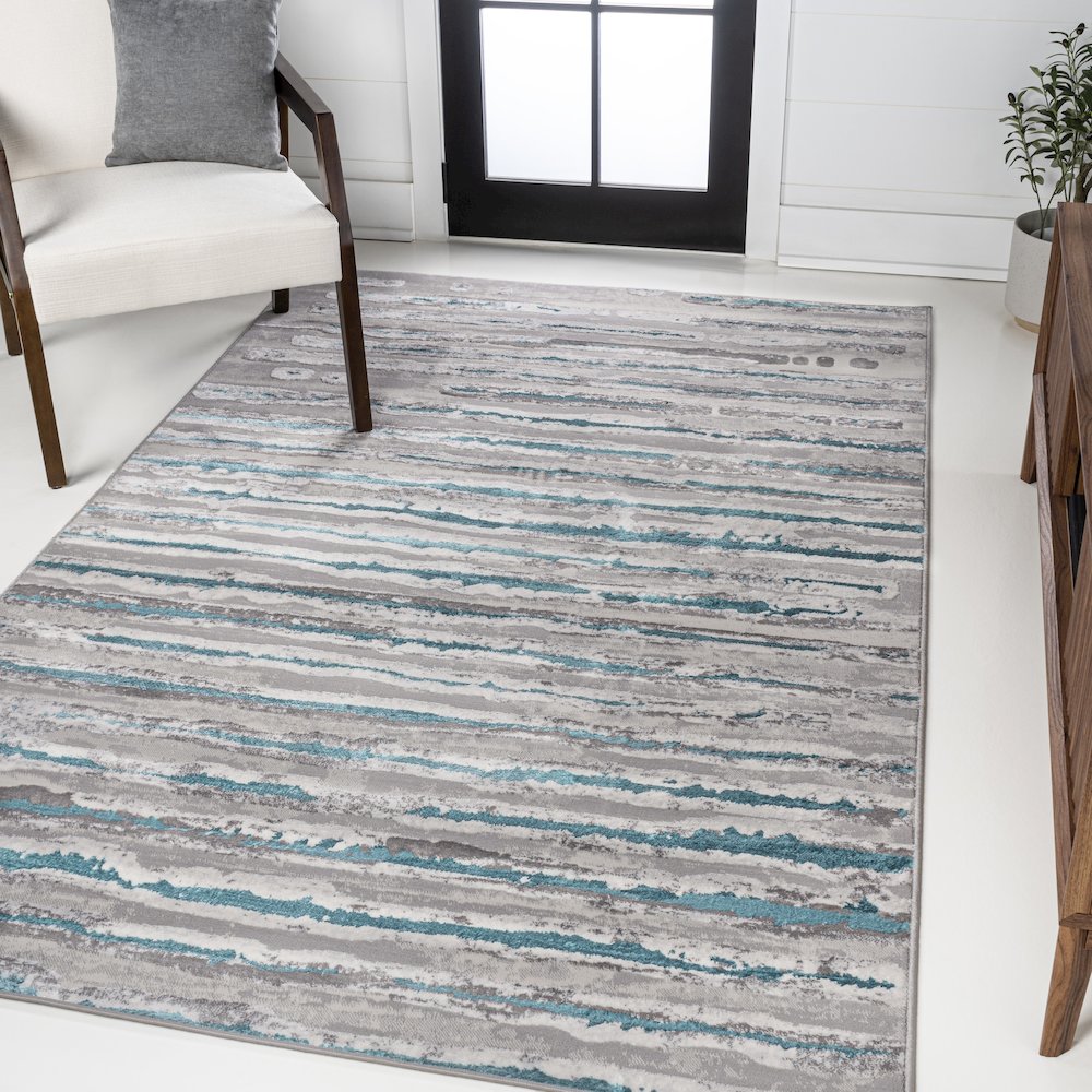 Batten Modern Stripe Area Rug