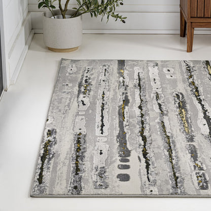 Batten Modern Stripe Area Rug