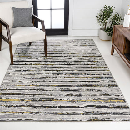 Batten Modern Stripe Area Rug