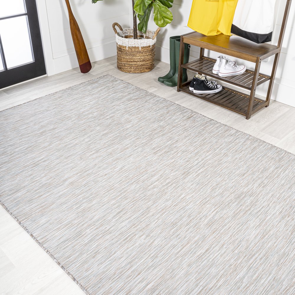 Ethan Modern Flatweave Solid Area Rug