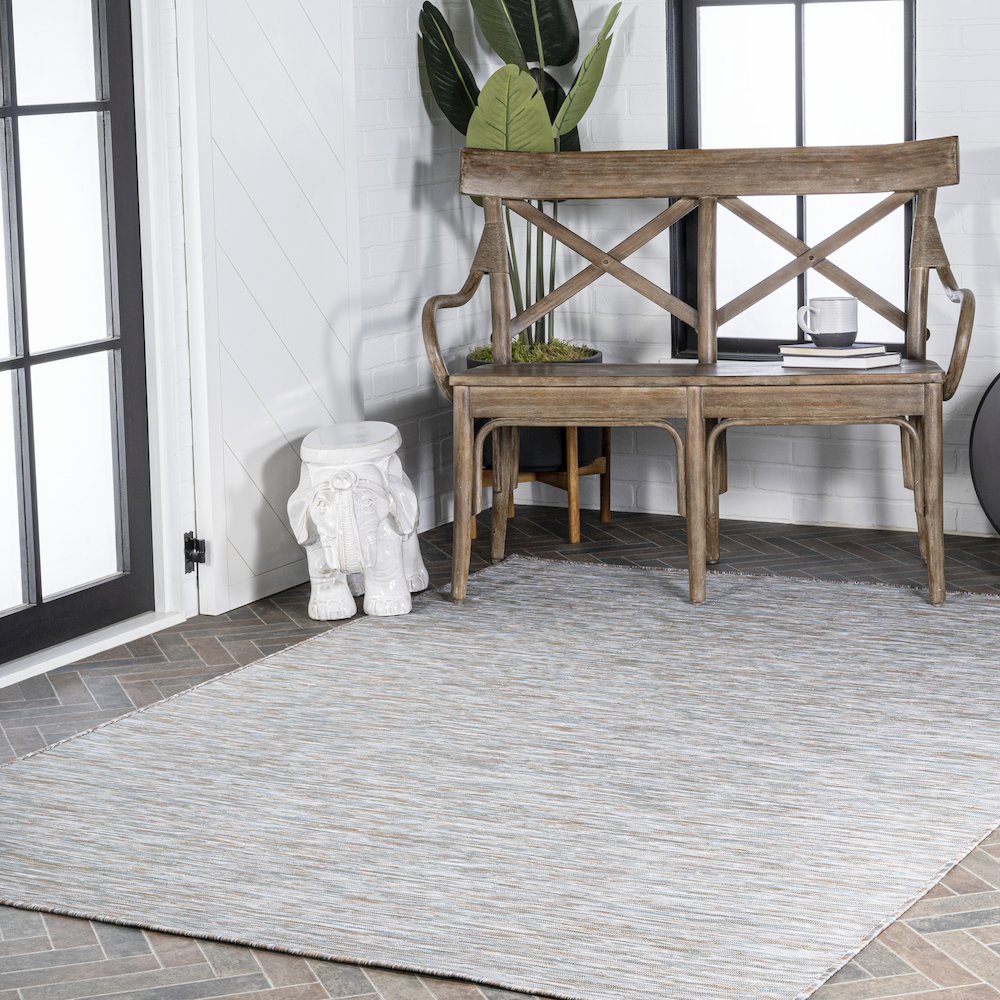 Ethan Modern Flatweave Solid Area Rug