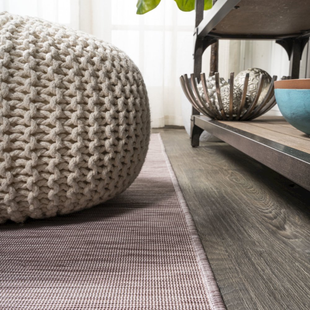 Ethan Modern Flatweave Solid Area Rug