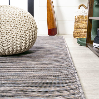 Finn Modern Farmhouse Pinstripe Area Rug