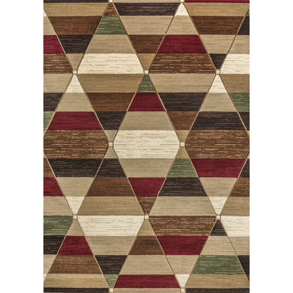 Kehoe Retro Diamonds Geometric Area Rug