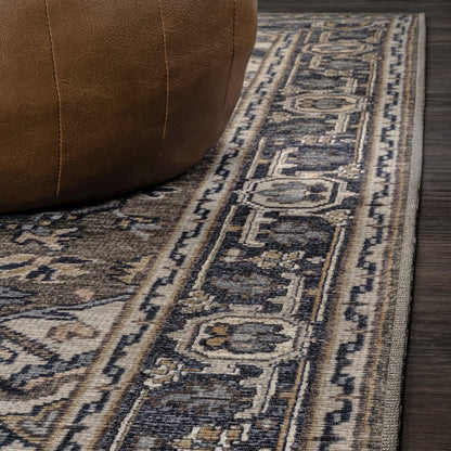 Cirali Ornate Large Medallion Machine-Washable Area Rug