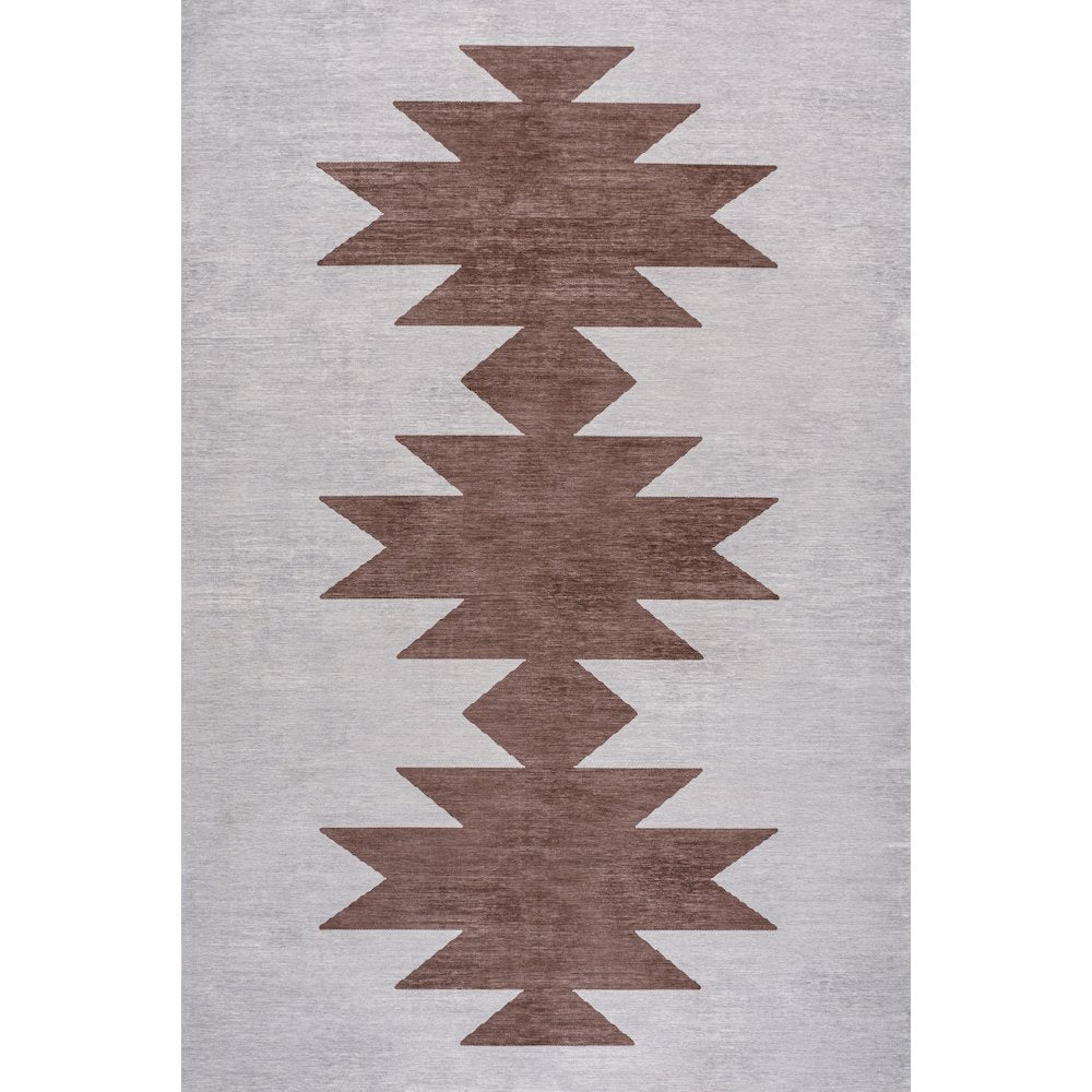 Chayton Minimalist Geometric Machine-Washable Area Rug