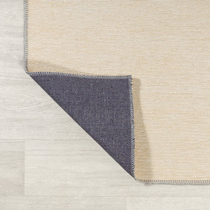 Cirkel Minimalist Geometric Dot Machine Washable Area Rug