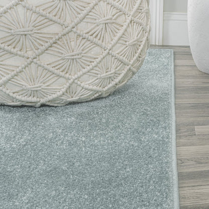 Haze Solid Low-Pile Area Rug