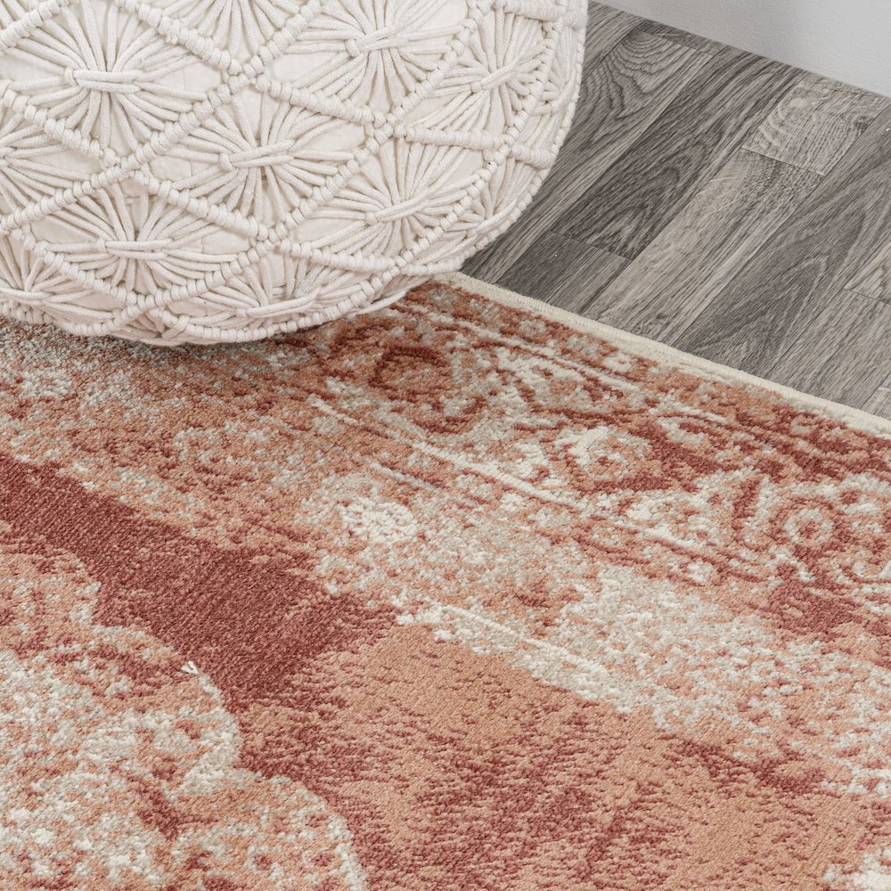 Rosalia Cottage Medallion Runner Rug