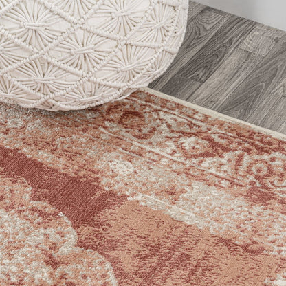Rosalia Cottage Medallion Runner Rug