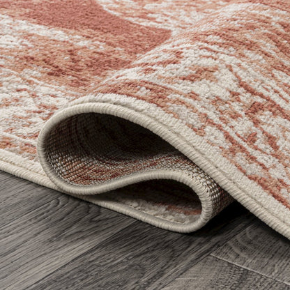 Rosalia Cottage Medallion Runner Rug