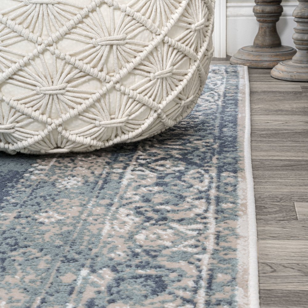 Rosalia Cottage Medallion Runner Rug