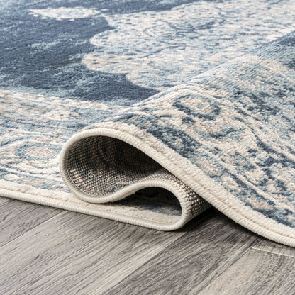 Rosalia Cottage Medallion Runner Rug
