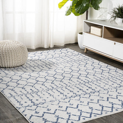 Moroccan Hype Boho Vintage Diamond Area Rug
