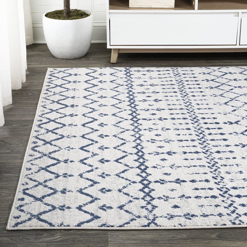 Moroccan Hype Boho Vintage Diamond Area Rug