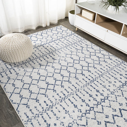 Moroccan Hype Boho Vintage Diamond Area Rug