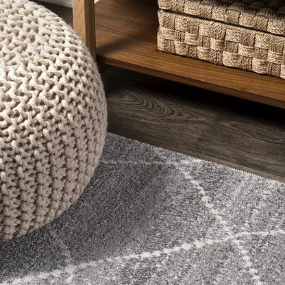 Asilah Moroccan Modern Diamond Area Rug