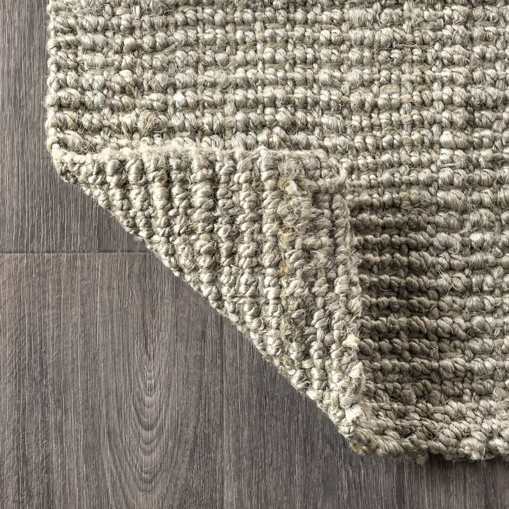 Pata Hand Woven Chunky Jute Area Rug