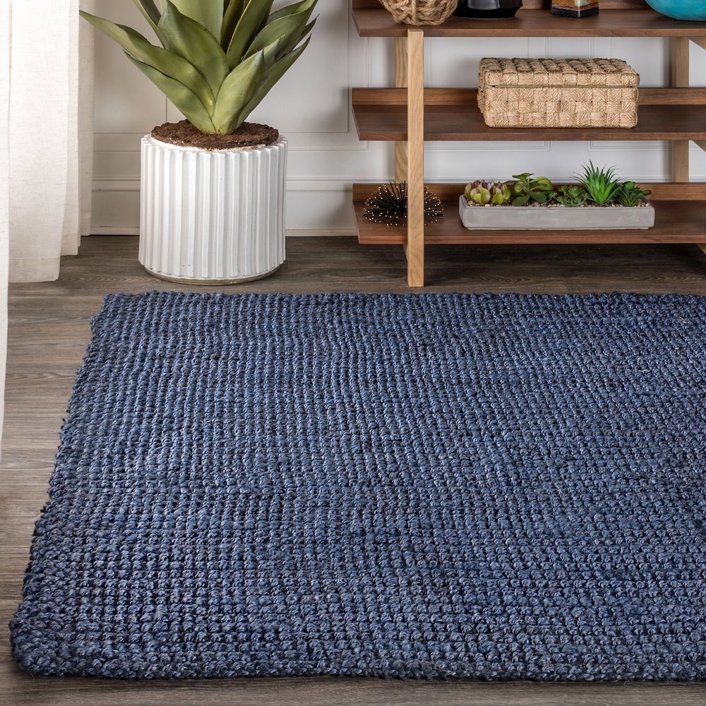Pata Hand Woven Chunky Jute Area Rug