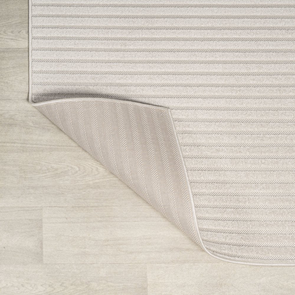Aarhus Minimalist Scandi Striped Area Rug