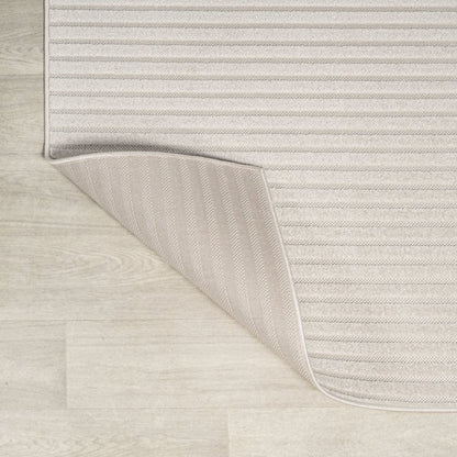 Aarhus Minimalist Scandi Striped Area Rug