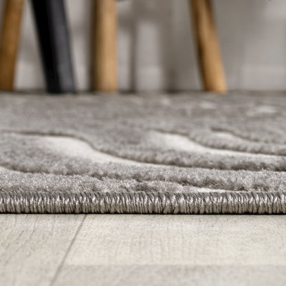 Maribo Abstract Groovy Striped Area Rug